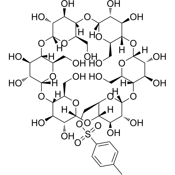 Mono-6-O-(p-toluenesulfonyl)-alpha-cyclodextrin (Mono-6-O-(p-toluenesulfonyl)-alpha-cyclodextrin) 32